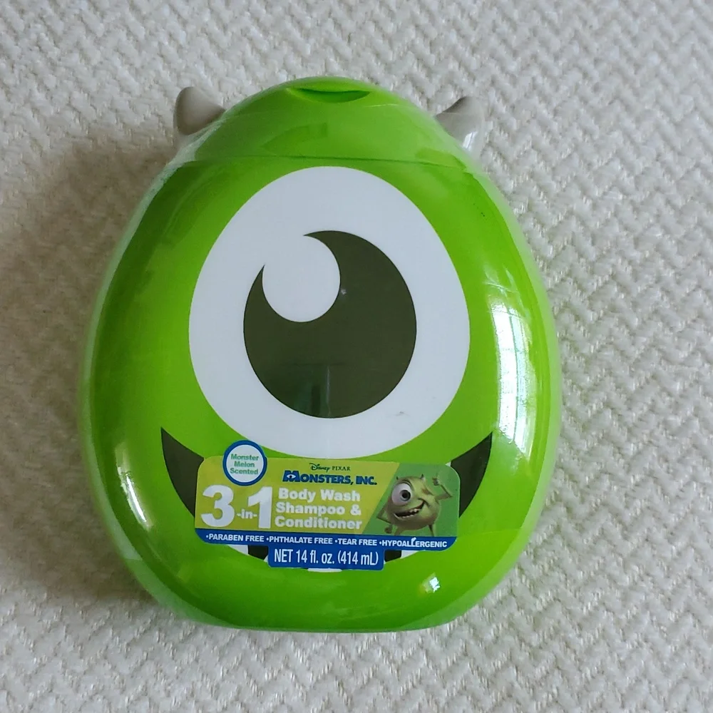 Disney Pixar Monsters Inc 3 In 1 Shampoo Conditioner & Body Wash